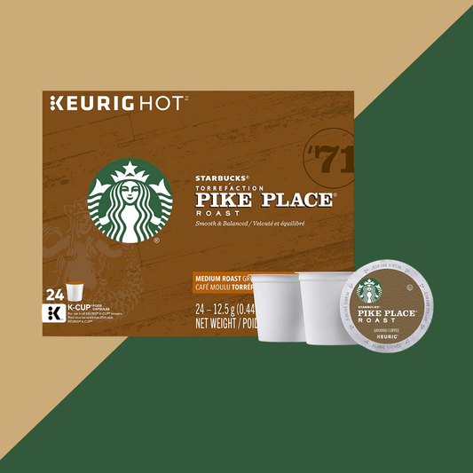 Starbucks Pike Place Medium Roast Kcups 24ct | J&J Vending SF Office Snack and Beverage Delivery Service