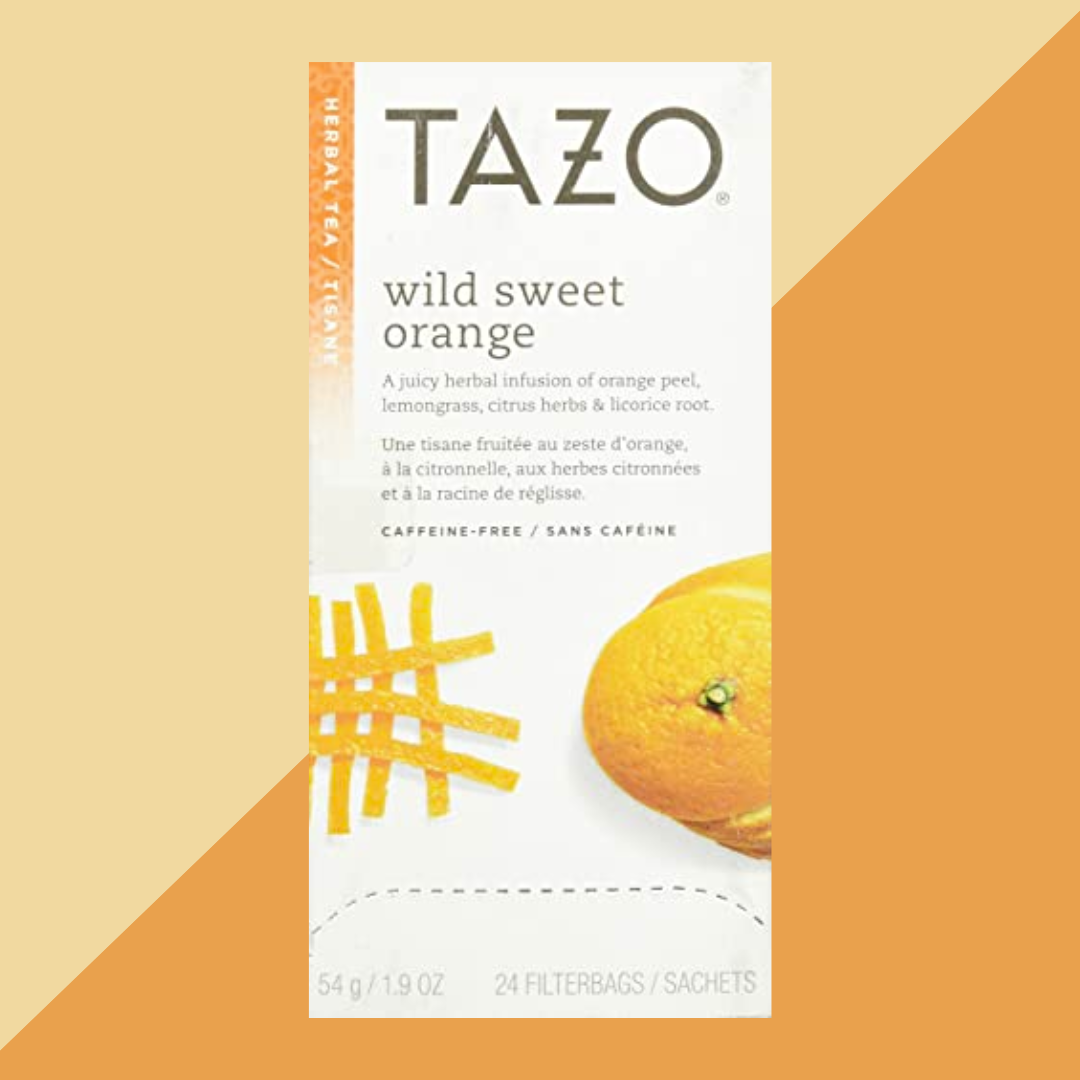 Tazo Wild Sweet Orange Caffeine Free Tea 24ct | J&J Vending SF Office Snack and Beverage Delivery Service