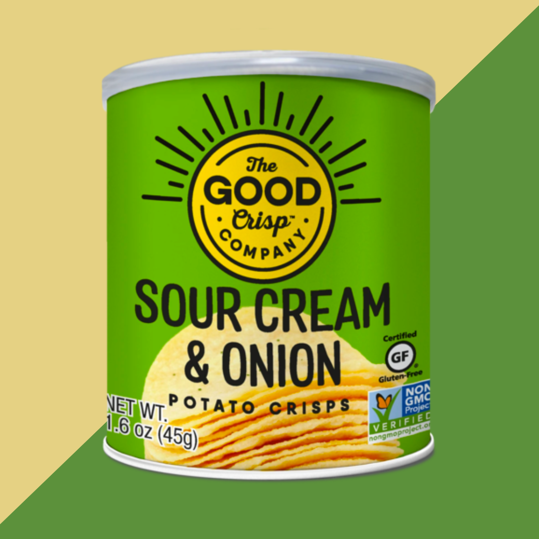 The Good Crisp Sour Cream & Onion Potato Crisps | J&J Vending SF Office Pantry Snacks and Beverage Delivery Service