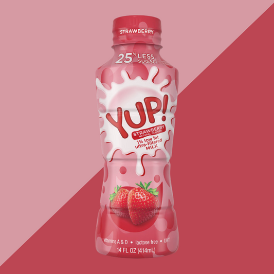 YUP Strawberry Milk | J&J Vending SF Office Snacks and Beverage Delivery Service