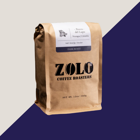 Zolo Coffee Roasters Boca Del Lupo Whole Bean Coffee - 5lb Bag