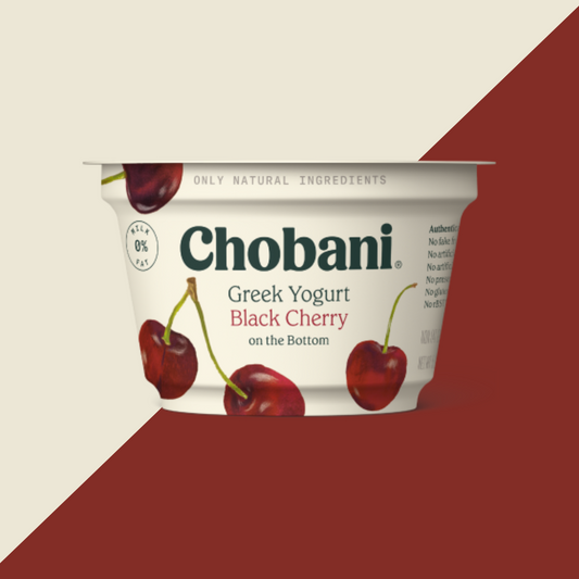 Chobani Greek Black Cherry Yogurt | J&J Vending SF Office Snacks and Beverage Delivery Service