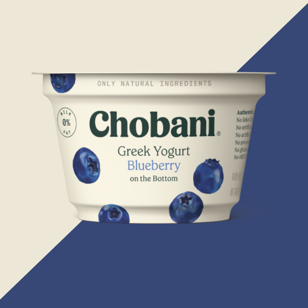 Chobani Blueberry Greek Yogurt | J&J Vending SF Office Snacks and Beverage Delivery Service