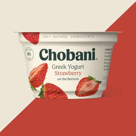 Chobani Greek Strawberry Yogurt | J&J Vending SF Office Snacks and Beverage Delivery Service