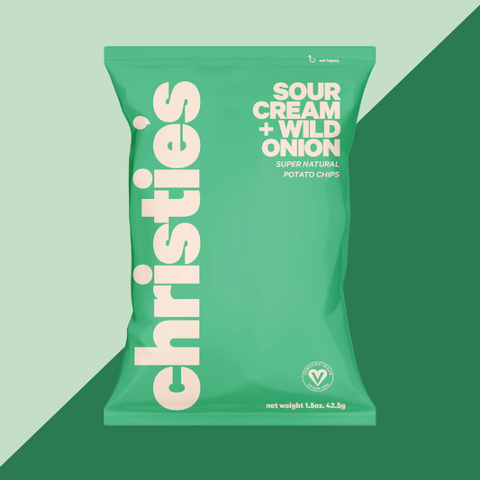 Christie's Sour Cream and Wild Onion Potato Chips | J&J Vending SF Office Pantry Snacks and Beverage Delivery Service