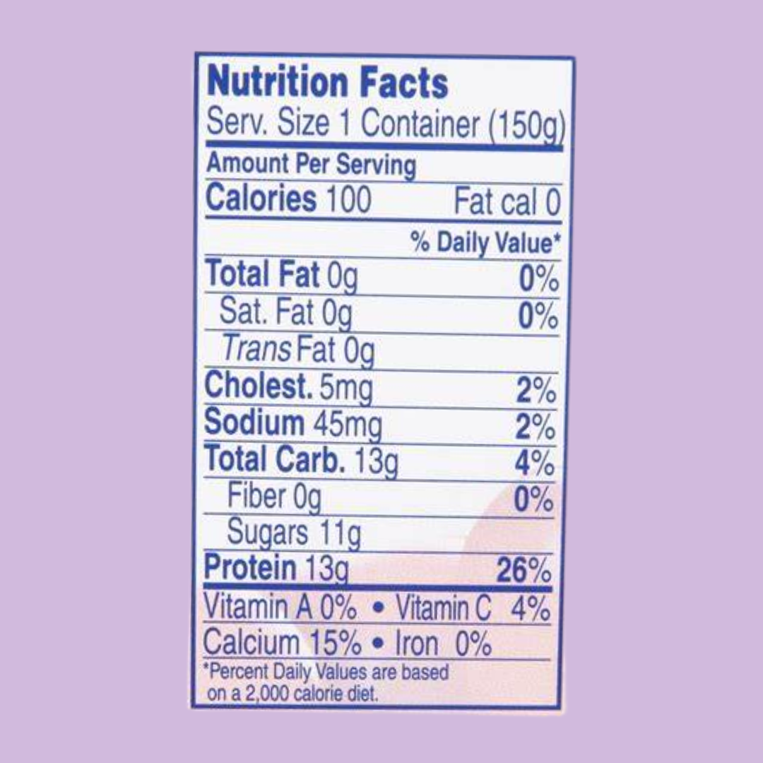 Fage Greek Yogurt Honey Nutrition Facts | J&J Vending SF Office Snacks and Beverage Delivery Service
