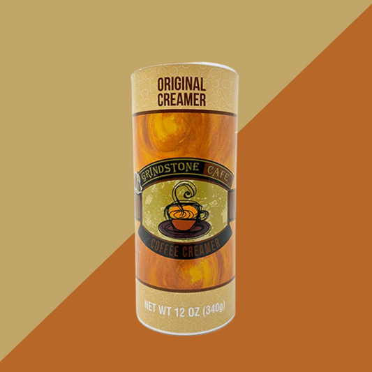 Grindstone Non-Dairy Creamer 12oz Canister | SF Office Coffee Delivery