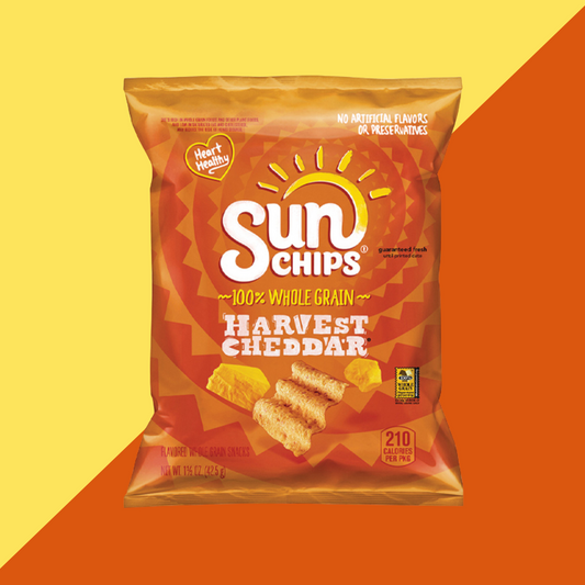 Sunchips Harvest Cheddar Chips | J&J Vending SF Office Pantry Snacks and Beverage Delivery Service