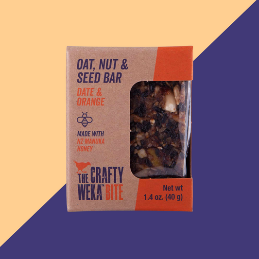 The Crafty Weka Bite Date & Orange | J&J Vending SF Office Pantry Snacks and Beverage Delivery Service
