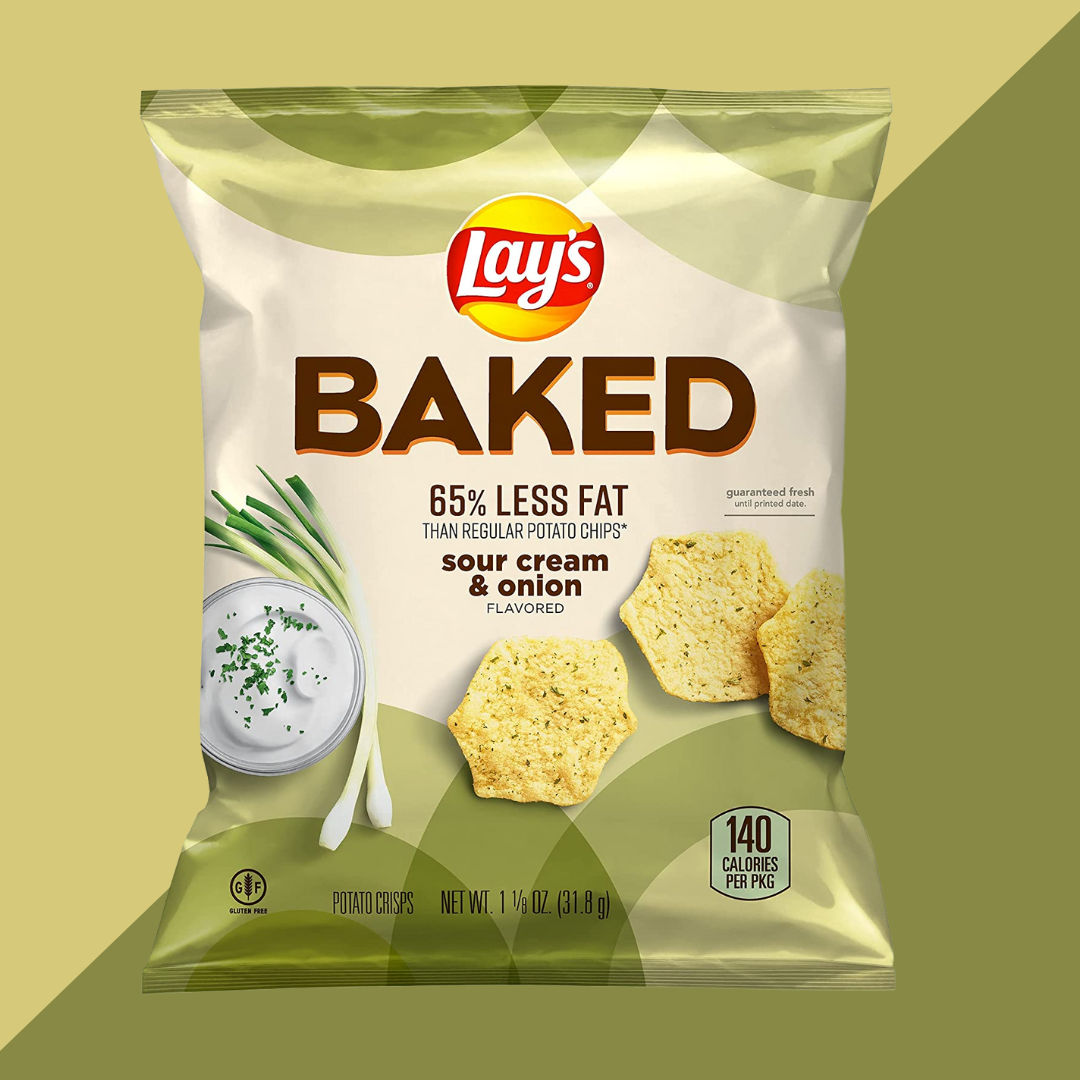 Lays Baked Sour Cream and Onion Chips | J&J Vending SF Office Pantry Snacks and Beverage Delivery Service