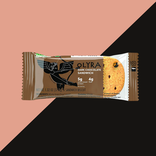 OLYRA Dark Chocolate Sandwich | J&J Vending SF Office Pantry Snacks and Beverage Delivery Service