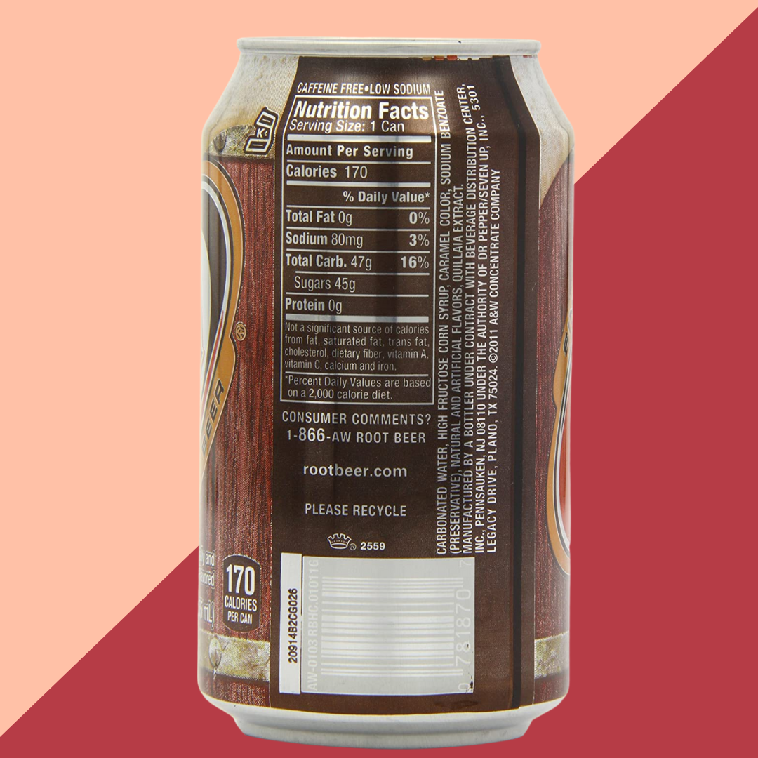 A&W Root Beer 12oz Can | J&J Vending SF Office Snack and Beverage Delivery Service