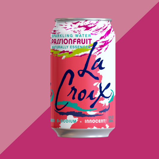 LaCroix Sparkling Water - Passionfruit | J&J SF Office Snack and Beverage Delivery