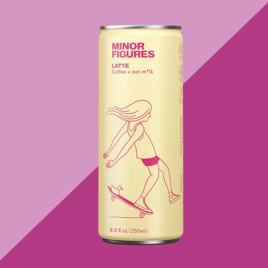 Minor Figures Oat Milk Latte | J&J Vending SF Office Snacks and Beverage Delivery Service