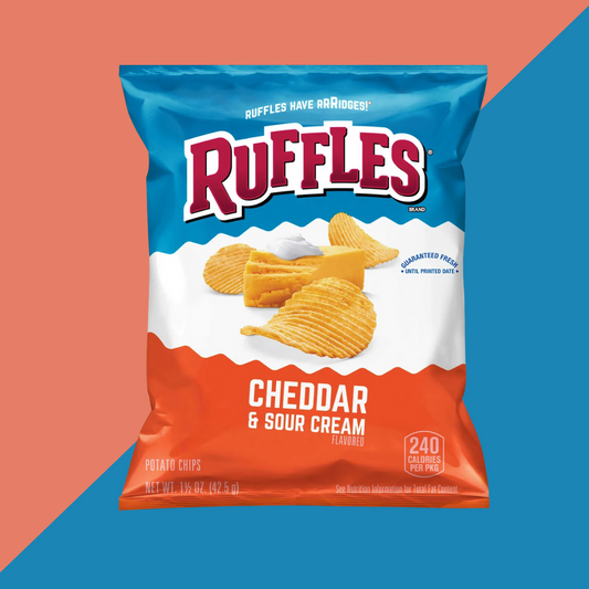 Ruffles Cheddar and Sour Cream | J&J Vending SF Office Pantry Snack and Beverage Delivery Service
